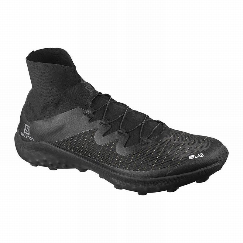 Salomon S/LAB CROSS Zapatillas Trail Running Hombre - Negras / Blancas - Colombia (84521-EXVO)